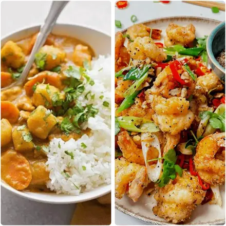 A ) 2 Entree 1 Side